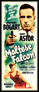 The Maltese Falcon Humphrey Bogart Movie Poster Fridge Magnet 7.5x18 Large