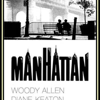 Manhattan Woody Allen Movie Poster Canvas Print FRIDGE MAGNET 6x8 Large