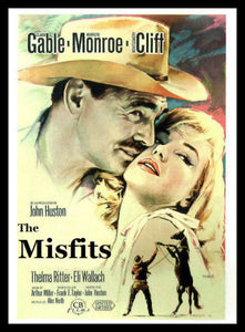 The Misfits Marilyn Monroe Movie Poster Fridge Magnet 6x8 Large