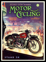Motor Cycling Magazine Vintage Arial Poster Fridge Magnet 6x8 Large
