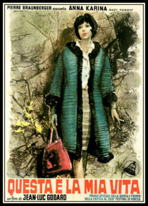 My Life to Live Anna Karina French Movie Poster Fridge Magnet 6x8 Large