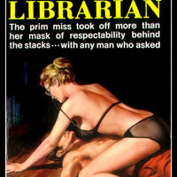 Nympho Librarian Vintage Pulp Art Poster Fridge Magnet 6x8 Large