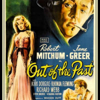 Out of the Past Robert Mitchum Film Noir Magnetic Movie Poster 6x8 Large