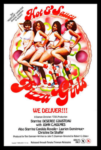 Pizza Girls Movie Poster Adult Entertainment Fridge Magnet 6x8 Large