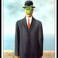 Son of Man Man René Magritte Art Magnetic Poster Fridge Magnet 11x15 Large