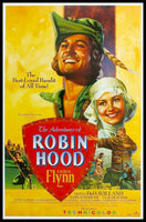 The Adventures of Robin Hood Errol Flynn Movie Poster Fridge Magnet 6x8 Large
