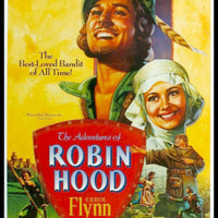 The Adventures of Robin Hood Errol Flynn Movie Poster Fridge Magnet 6x8 Large