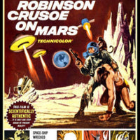 Robinson Crusoe on Mars Movie Poster Science Fiction Fridge Magnet 6x8 Large