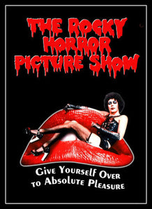 Rocky Horror Picture Show Lips Movie Poster Fridge Magnet 6x8 Large