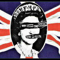 Sex Pistols God Save The Queen Poster Canvas Print FRIDGE MAGNET 6x8 Large
