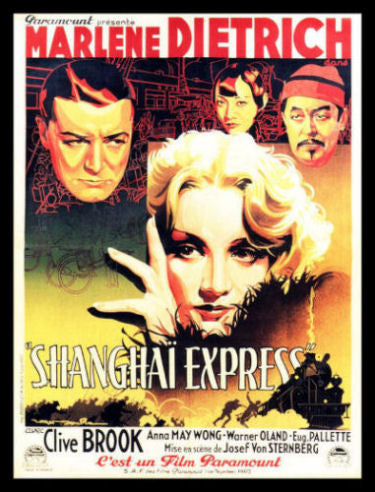 Shanghai Express Marlene Dietrich Movie Poster Fridge Magnet 6x8 Large
