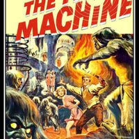 The Time Machine Vintage Movie Poster Print Fridge Magnet 9x17 Large
