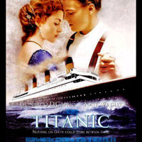 Titanic Leonardo DiCaprio Movie Poster Print Fridge Magnet 6x8 Large