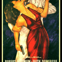 Where Danger Lives Robert Mitchum Movie Poster Fridge Magnet 9x17 Large